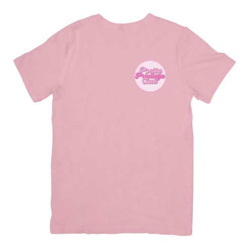 light pink t-shirt