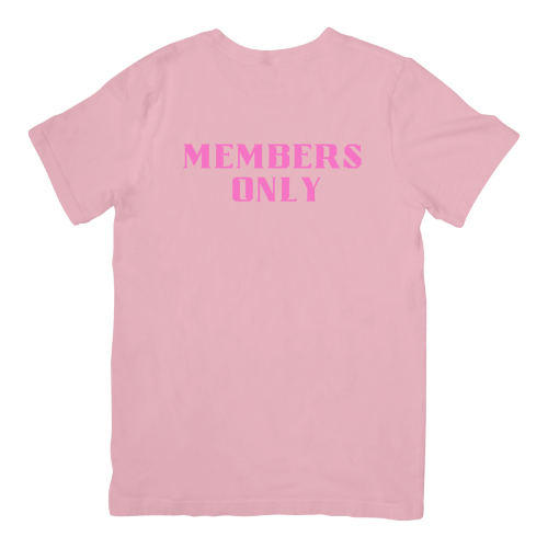 light pink t-shirt